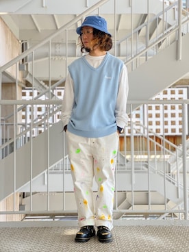 小川 礼偉さん（メンズ・169cm）の春コーディネート