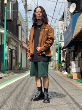 小川 礼偉さん（メンズ・170cm）の冬コーディネート