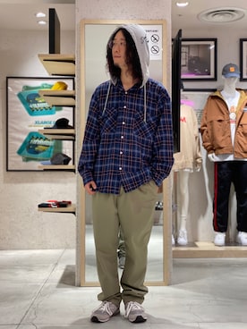小川 礼偉さん（メンズ・170cm）の冬コーディネート