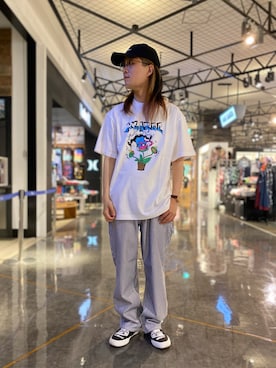 小川 礼偉さん(メンズ・170cm)の夏コーディネート