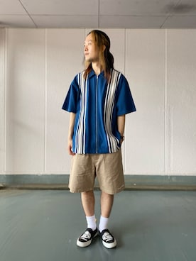 小川 礼偉さん(メンズ・170cm)の夏コーディネート