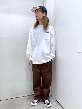 小川 礼偉さん（メンズ・170cm）の秋コーディネート