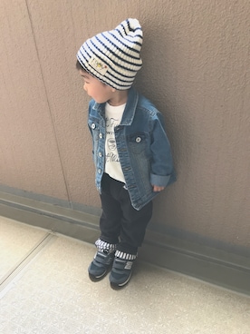 so-taさん（キッズ・90cm）の春コーディネート