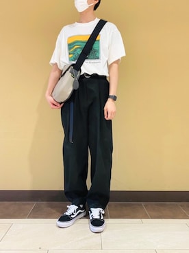 「CANAL JEAN（キャナルジーン）のアイテム」を使った、kooさん（メンズ・173cm）の夏コーディネート