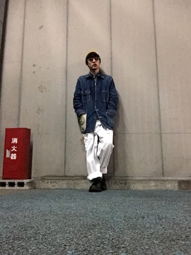 Shota Yokoyamaさん（メンズ・173cm）の冬コーディネート