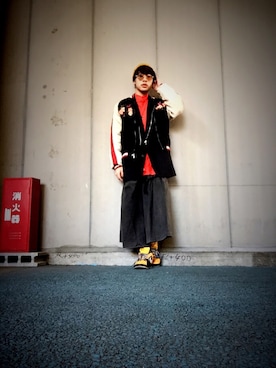 Shota Yokoyamaさん（メンズ・173cm）の冬コーディネート