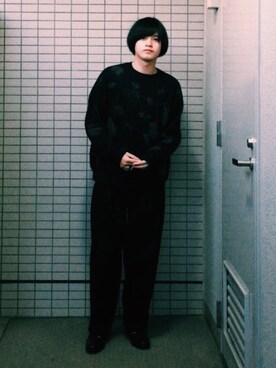 「LAD MUSICIAN（ラッドミュージシャン）のアイテム（チノパンツ）」を使った、ayatoさん（メンズ・171cm）の秋コーディネート