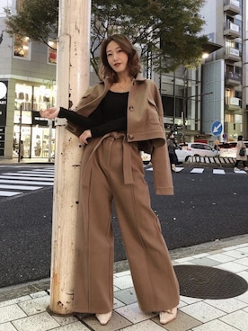 Darichさん(レディース・160cm)の冬コーディネート