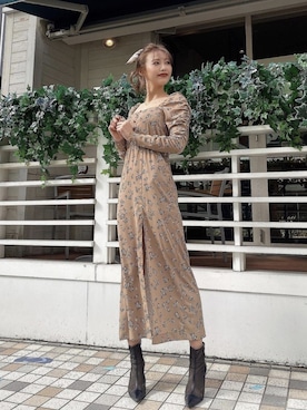 Darichさん（レディース・160cm）の冬コーディネート