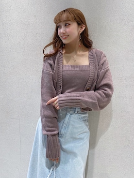 「アイテム（アンサンブル）」を使った、Darichさん（レディース・160cm）の冬コーディネート