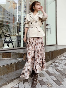 Darichさん（レディース・160cm）の冬コーディネート