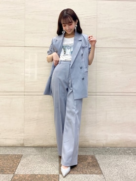Darichさん（レディース・160cm）の冬コーディネート