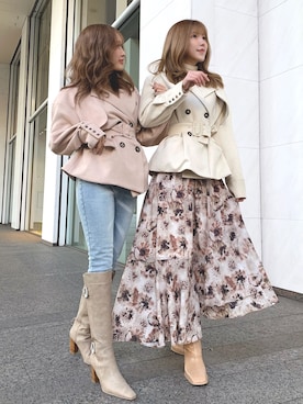 Darichさん（レディース・160cm）の冬コーディネート