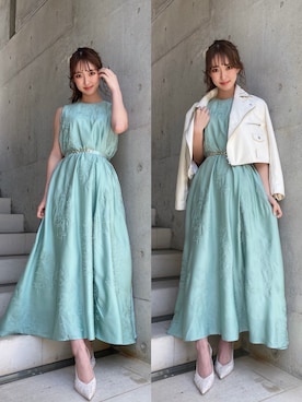 「Darich（ダーリッチ）のアイテム（ライダースジャケット）」を使った、Darichさん（レディース・160cm）の春コーディネート