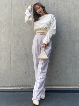 Darichさん（レディース・160cm）の春コーディネート