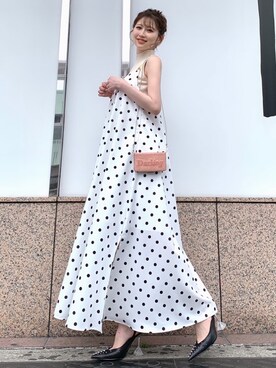 「Darich（ダーリッチ）のアイテム（財布/小物）」を使った、Darichさん（レディース・160cm）の春コーディネート