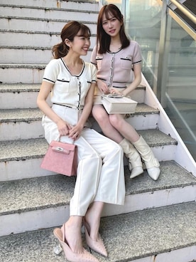 Darichさん（レディース・160cm）の春コーディネート