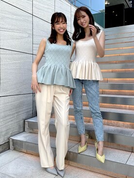 Darichさん（レディース・160cm）の春コーディネート