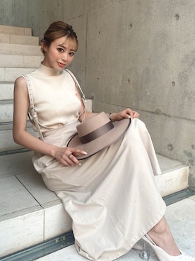 Darichさん（レディース・160cm）の春コーディネート