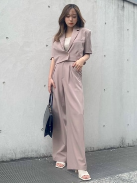 「アイテム（アンサンブル）」を使った、Darichさん（レディース・160cm）の春コーディネート