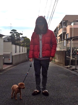 「Down Jacket 」｜yakkyさん（メンズ・165cm）の冬コーディネート