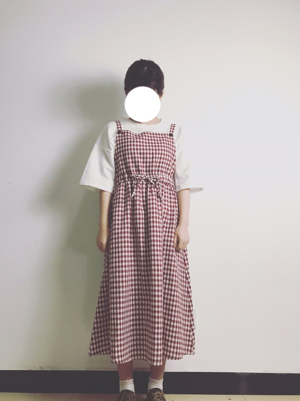「约会、日常」｜「廖小姐的7芒星のアイテム（ワンピース、その他）」を使った、不懒同学さん（レディース・153cm）の春コーディネートの1枚目の写真