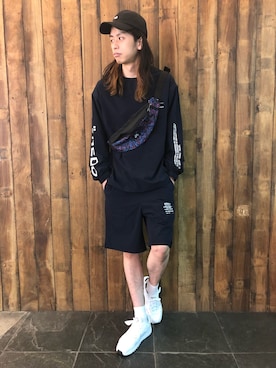 藤瀬さん（メンズ・180cm）の冬コーディネート