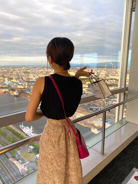 「CHANEL（シャネル）のアイテム（ファンデーション）」を使った、mimimimiさん（レディース・160cm）の夏コーディネート