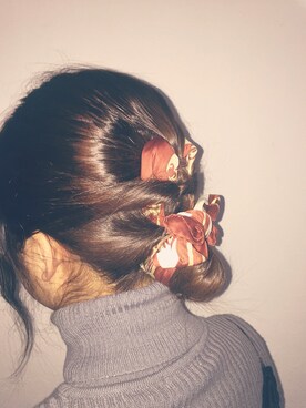 「hairarrange」｜ちょちょりさん（レディース・160cm）の冬コーディネート