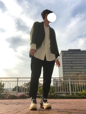 「Q（キュー）のアイテム」を使った、subさん（メンズ・181cm）の秋コーディネート