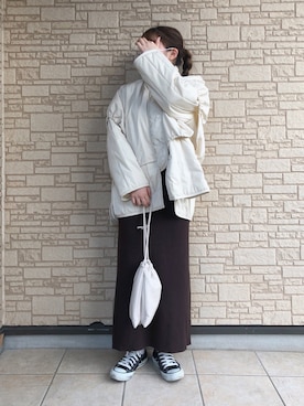 udon(23)さん（レディース・152cm）の冬コーディネート