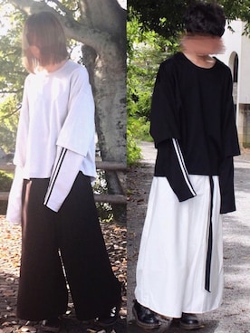 「お揃いコーデ」｜「アイテム（その他）」を使った、さわ⚡︎さん（レディース・153cm）の秋コーディネート