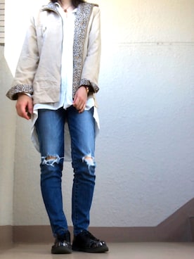 さわ⚡︎さん(レディース・153cm)の春コーディネート