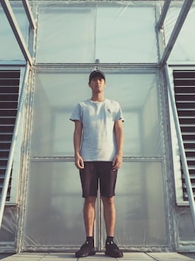 「NIKEACG」｜「アイテム（その他）」を使った、陳晢瑄さん（メンズ・172cm）の夏コーディネート