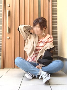 canさん（レディース・156cm）の春コーディネート