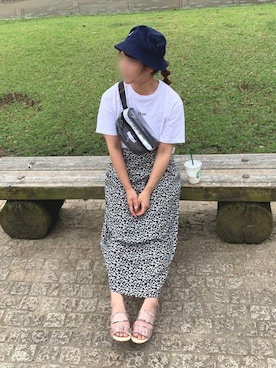 「Sinfu（シンフ）のアイテム」を使った、canさん（レディース・156cm）の夏コーディネート