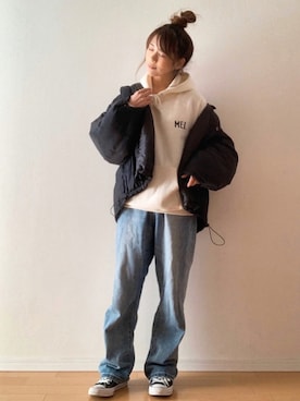 canさん（レディース・156cm）の冬コーディネート