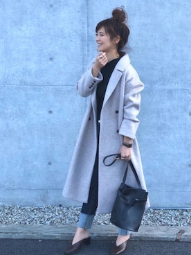 canさん（レディース・156cm）の冬コーディネート