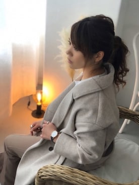 canさん（レディース・156cm）の冬コーディネート