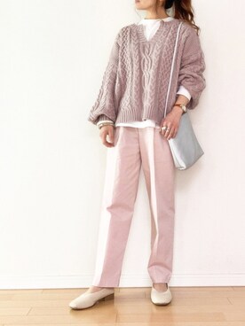 canさん（レディース・156cm）の冬コーディネート