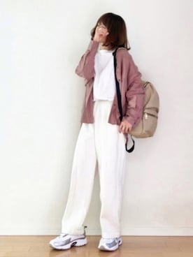 「リーボックラブ」｜canさん（レディース・156cm）の春コーディネート