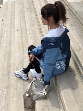 「リーボックラブ」｜canさん（レディース・156cm）の春コーディネート