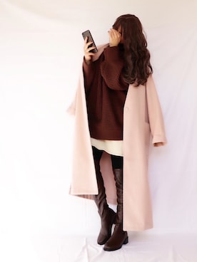 canさん(レディース・156cm)の冬コーディネート