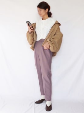 canさん（レディース・156cm）の冬コーディネート