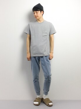 「Scye（サイ）のアイテム（Tシャツ/カットソー）」を使った、togiさん（メンズ・170cm）の春コーディネート