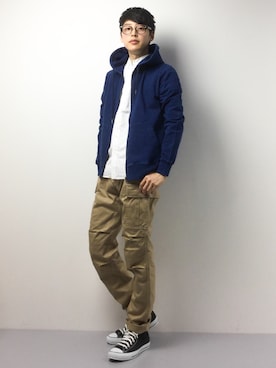 「Burner（バーナー）のアイテム」を使った、togiさん（メンズ・170cm）の春コーディネート