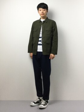 togiさん（メンズ・170cm）の春コーディネート