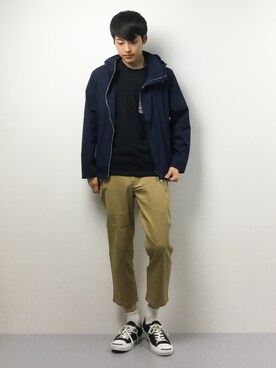 「REPIDO（リピード）のアイテム」を使った、togiさん（メンズ・170cm）の春コーディネート