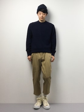 「REPIDO（リピード）のアイテム」を使った、togiさん（メンズ・170cm）の春コーディネート