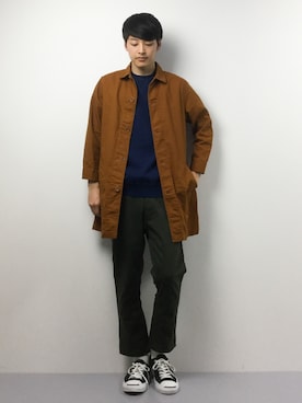 「SHIPS JET BLUE（シップスジェットブルー）のアイテム（シャツ/ブラウス）」を使った、togiさん（メンズ・170cm）の春コーディネート